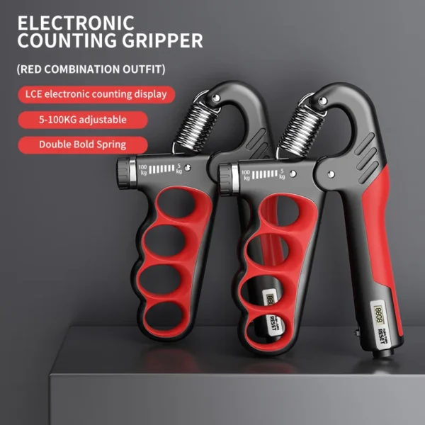 5-100KG adjustable electronic mechanical counting gym hand gripper men and women muscle training fitness exercise hand grip - Image 2