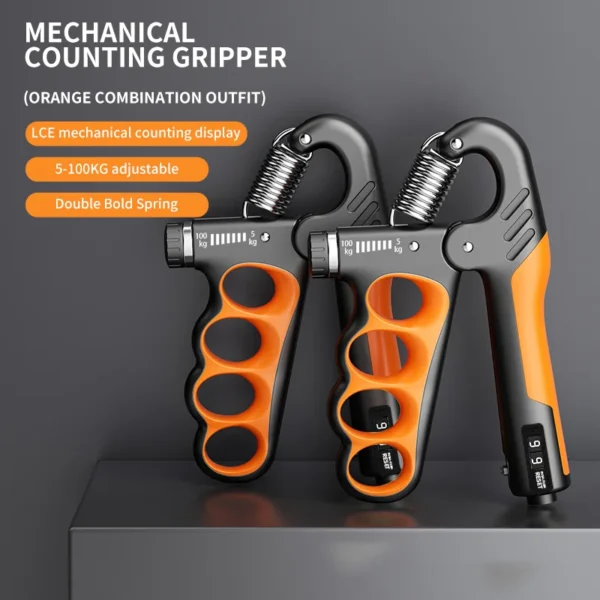 5-100KG adjustable electronic mechanical counting gym hand gripper men and women muscle training fitness exercise hand grip - Image 4