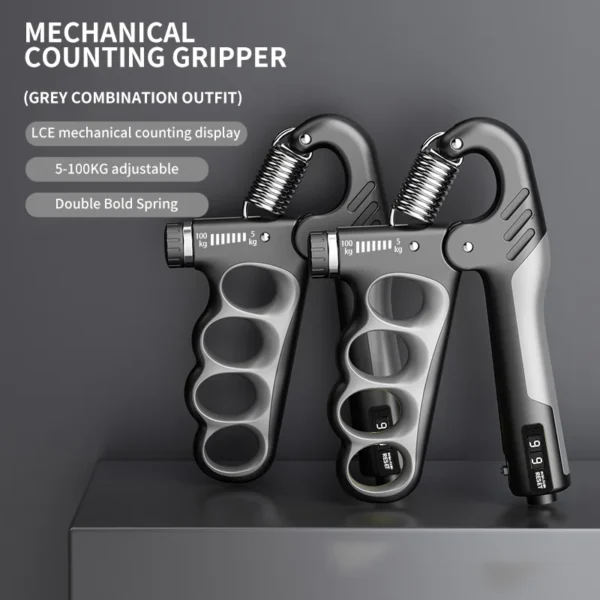 5-100KG adjustable electronic mechanical counting gym hand gripper men and women muscle training fitness exercise hand grip - Image 6