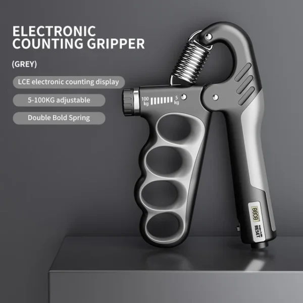 5-100KG adjustable electronic mechanical counting gym hand gripper men and women muscle training fitness exercise hand grip - Image 10